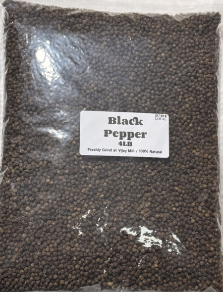 Whole Black Pepper+Grinding Cost/lb